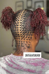 Micro Locs braids with Extension