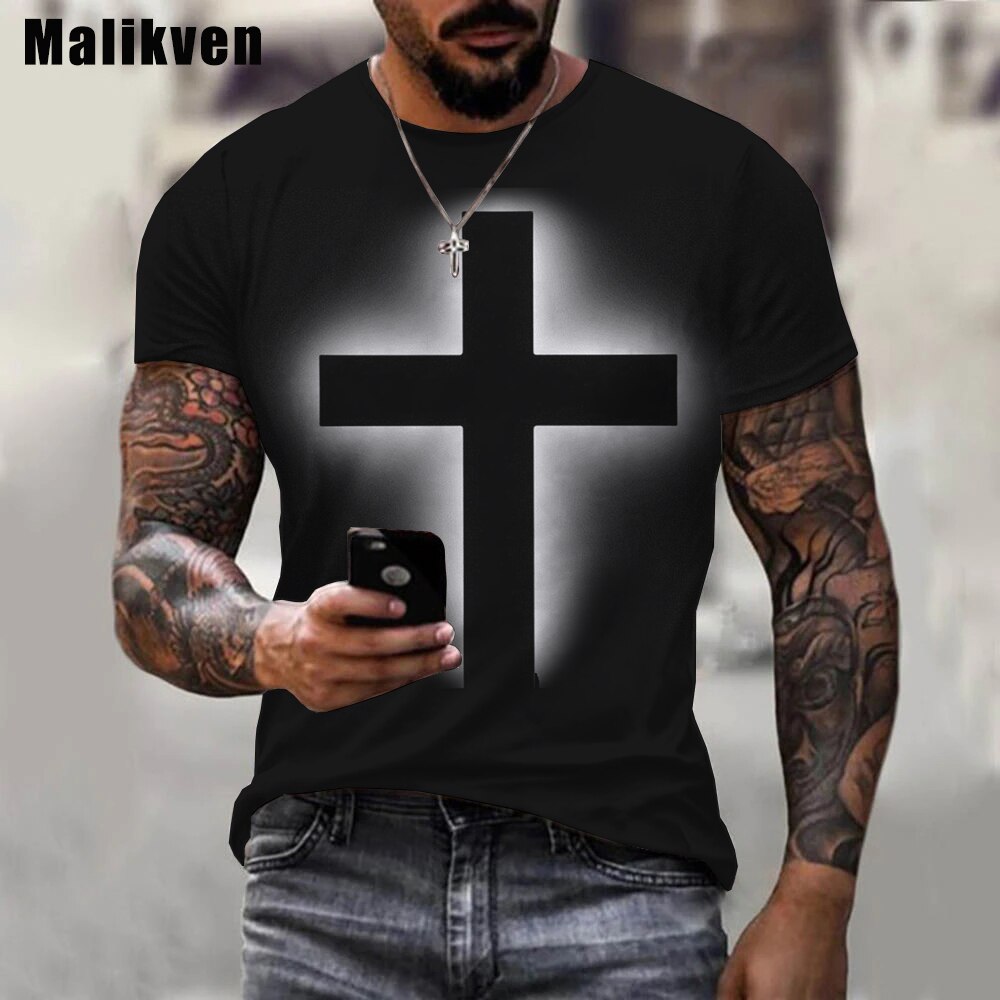 Men’s  Fashion T-shirt 3D Printing