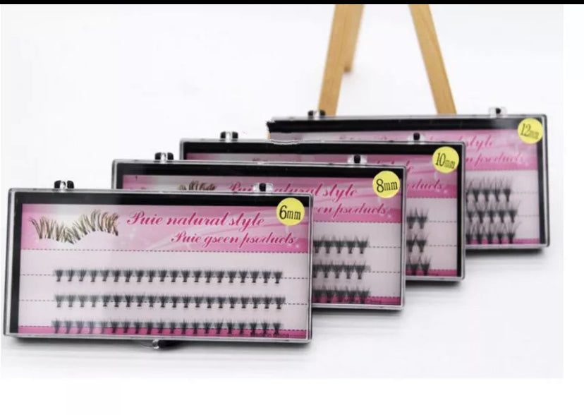 Fashion 60pcs Professional Makeup Individual Cluster Eyelashes