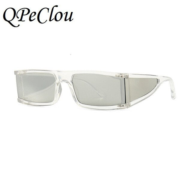 Fashion Mirror Square Sunglasses Women 2019 New Mirror