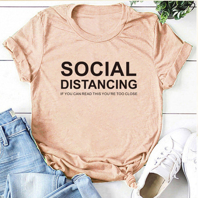 SOCIAL DISTANCING Shirt for Women