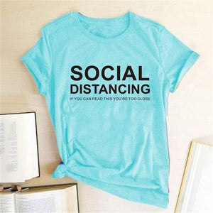 SOCIAL DISTANCING Shirt for Women