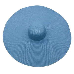 foldable women oversized hat 70cm diameter large beach hat