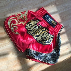 2021 Wholesale Embroidered Letter Contrast Color Splice Sports Women Muay Thai Shorts Custom Boxing Shorts Wholesale