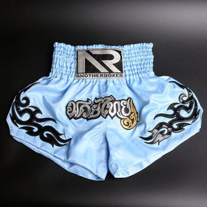 2021 Wholesale Embroidered Letter Contrast Color Splice Sports Women Muay Thai Shorts Custom Boxing Shorts Wholesale