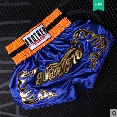 2021 Wholesale Embroidered Letter Contrast Color Splice Sports Women Muay Thai Shorts Custom Boxing Shorts Wholesale