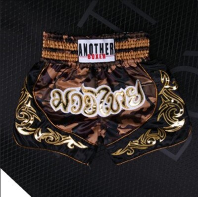 2021 Wholesale Embroidered Letter Contrast Color Splice Sports Women Muay Thai Shorts Custom Boxing Shorts Wholesale